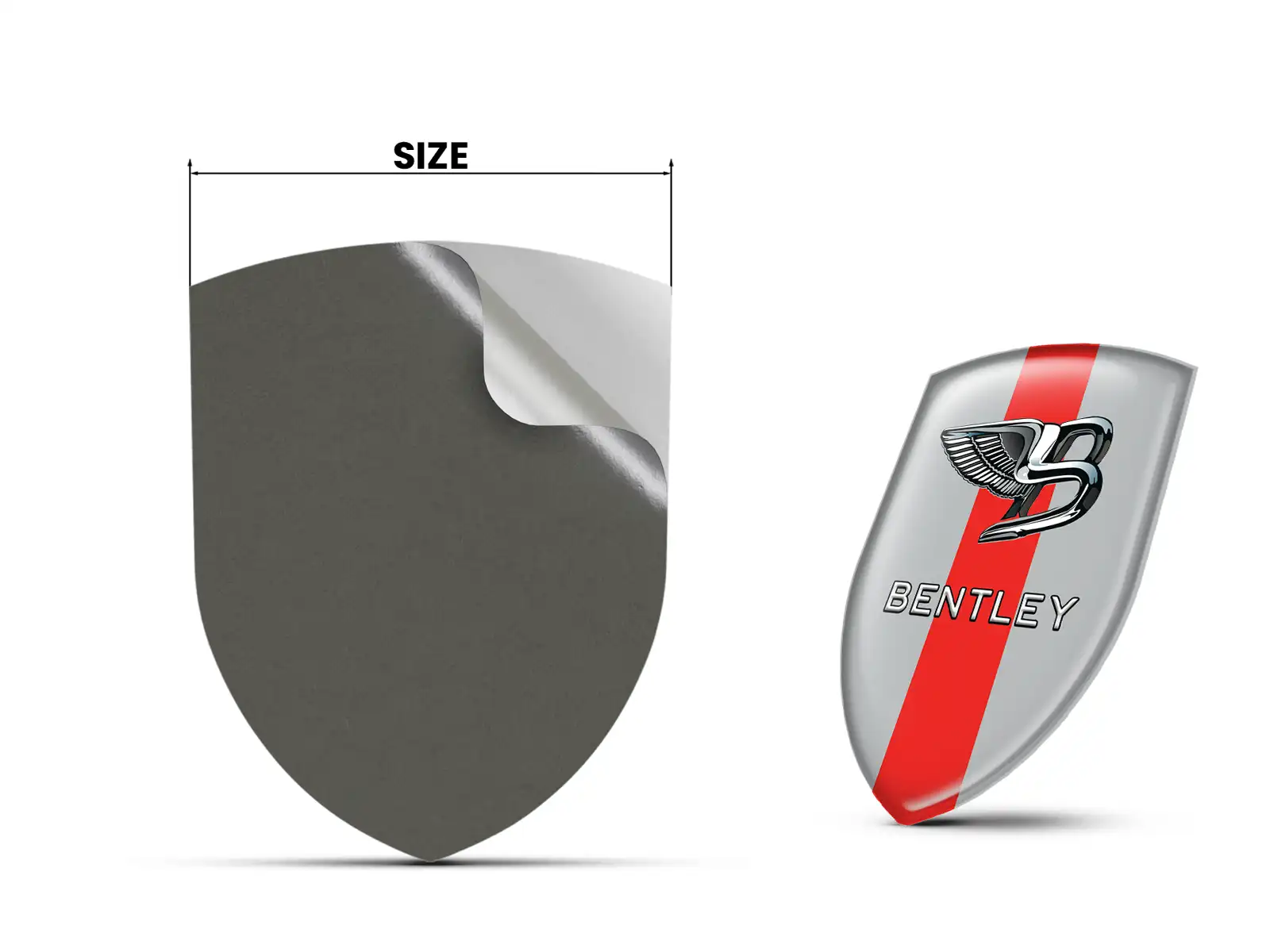 Bentley 3M Stickers Max Lasting Stylish Pro Performance